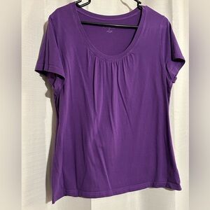 Kim Rogers Vibrant Purple Blouse